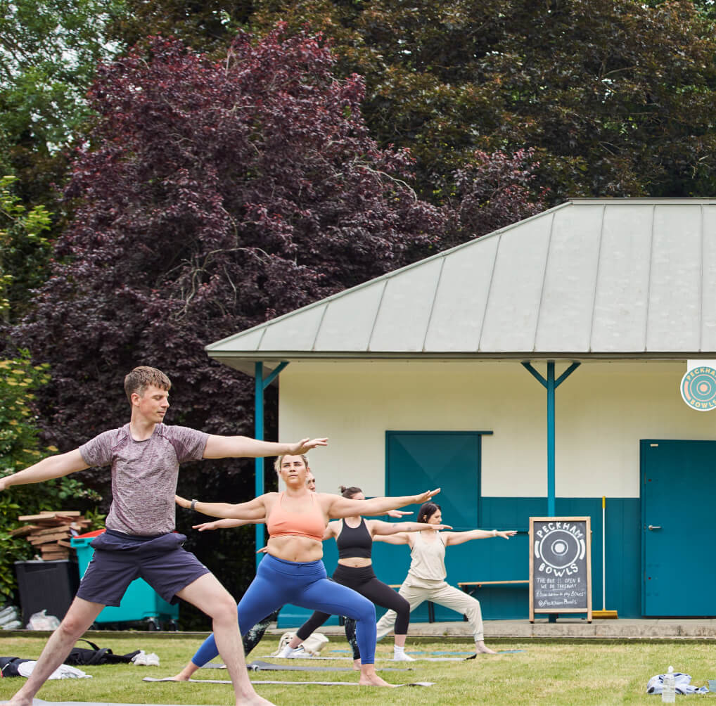 Outdoor Yoga Peckham Rye Park