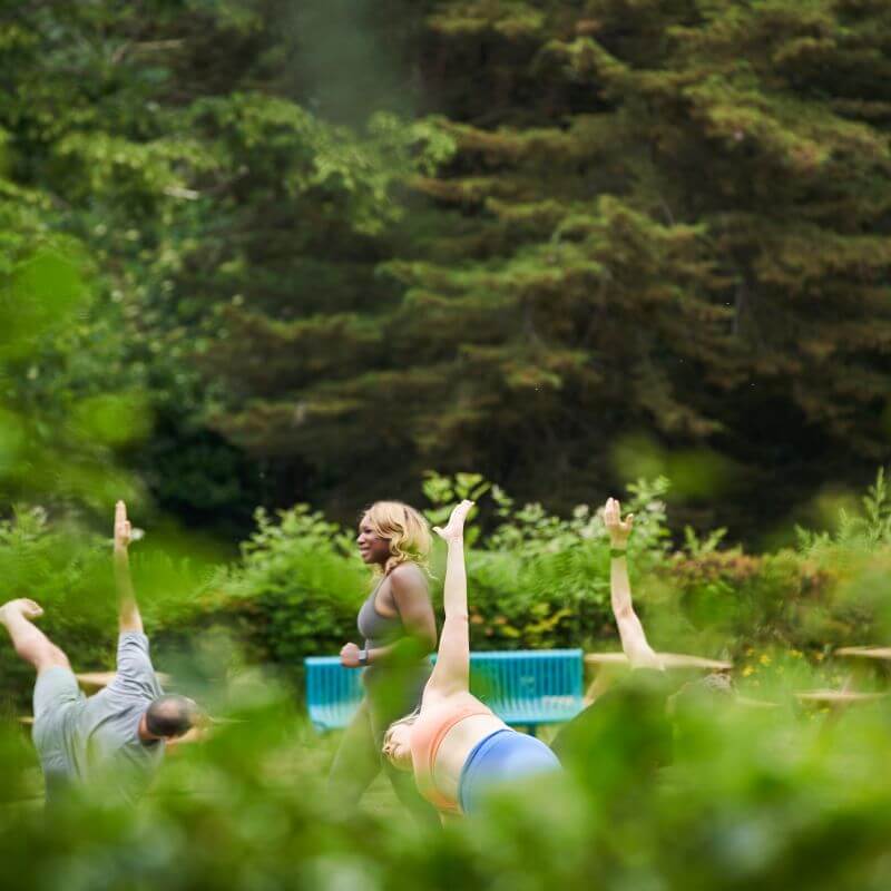 Why outdoor yoga is good for you?