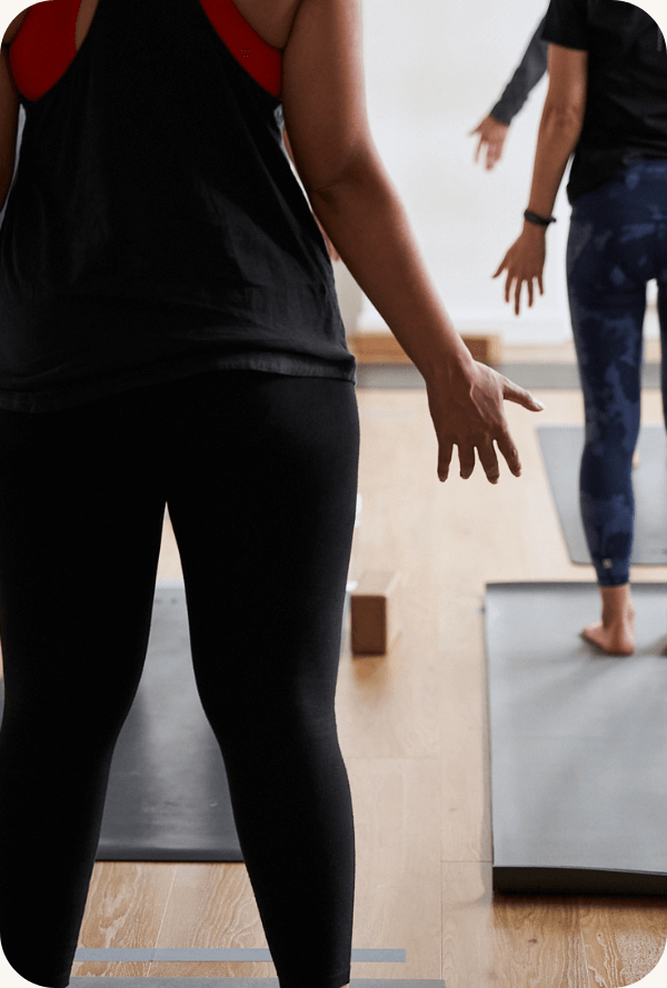 A delightful tart for a yoga retreat