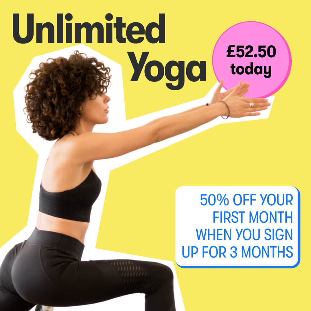 Get unlimited yoga classes for 50% off this January 2026