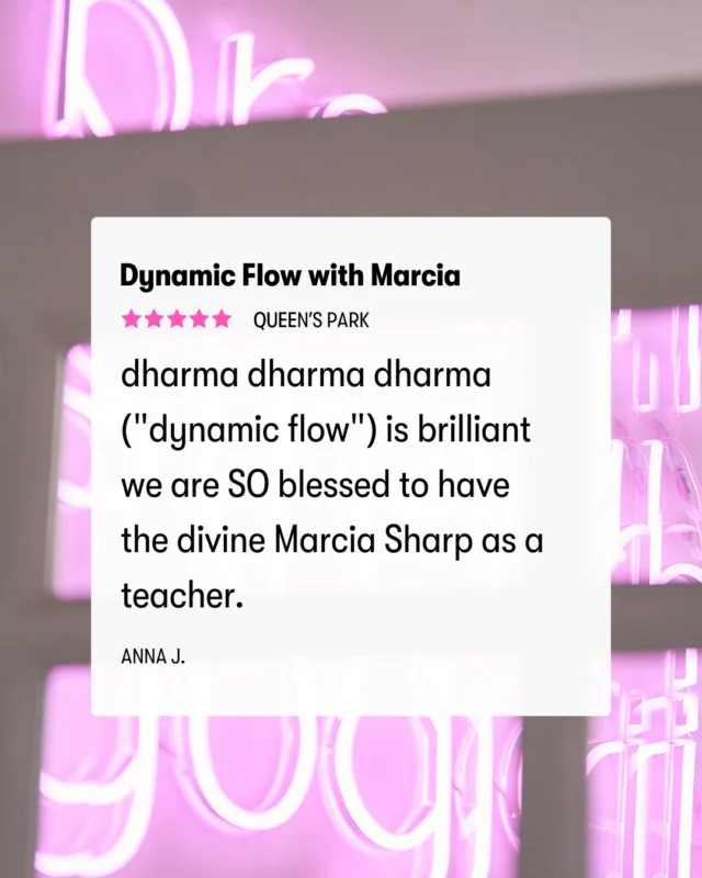 ⭐⭐⭐⭐⭐ FIVE STARS! Your words, not ours. ✨ We're so grateful for every incredible review of our small business. Check out these for Queen's Park, Peckham and Streatham. 👀

Find @marciasharpyoga Wednesday 6.45pm and Saturday 11.15am for Dynamic Flow (with a Dharma Yoga flavour!) in Queen's Park.

Explore Flow + Restore with Shimon Sakakibara 4-5.15pm Saturdays in Peckham.

Discover @nadeem_yogi's teaching in Peckham and Online every Monday at 7am, and cover classes at our Streatham studio.
